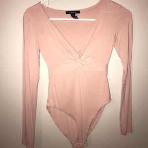 Pink Forever 21 Onesie Top